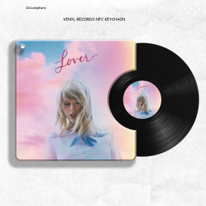 Taylor Swift Vinyl Records Keychains NFC