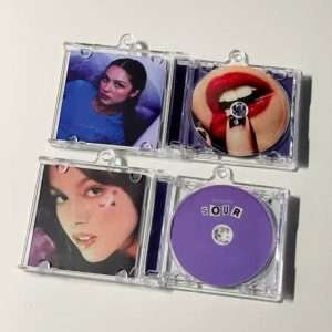 Olivia Rodrigo Mini CD  Keychain NFC