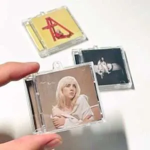 Billie Eilish Mini CD Keychain NFC