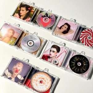 Katy Perry Mini CD  Keychain NFC