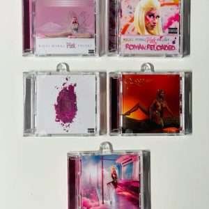 Nicki Minaj Mini CD  Keychain NFC
