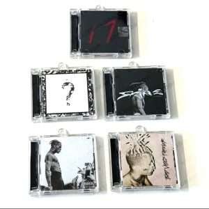 XXXTENTACION Mini CD Keychain NFC